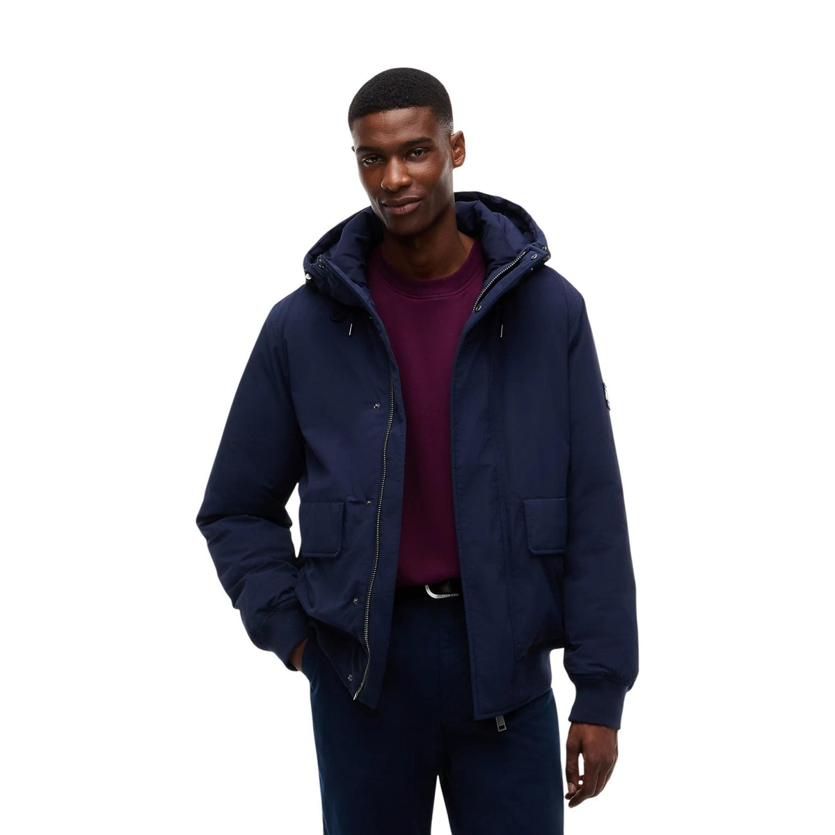 Tommy Jeans — Veste à capuche homme — Bleu marine