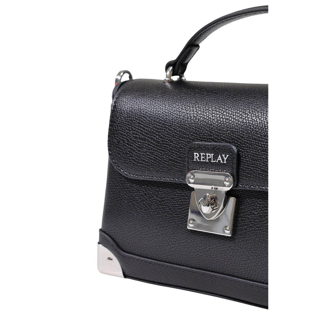 Replay — Sac texturé noir femme — vue 4