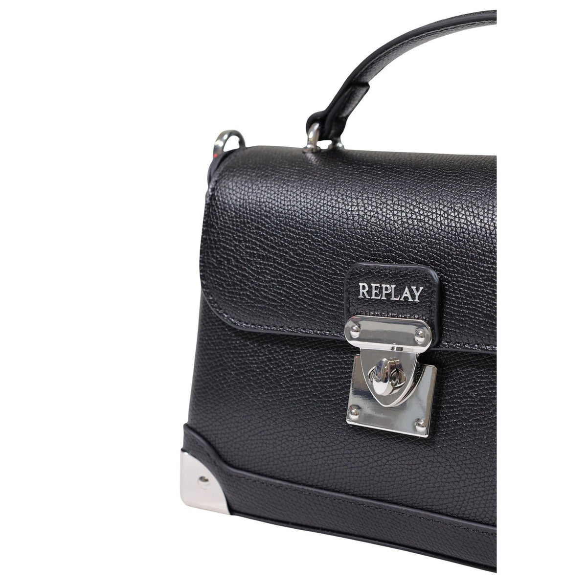 Replay — Sac texturé noir femme — vue 4