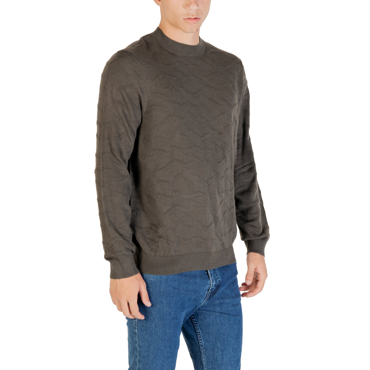 Armani Exchange — Men's wool blend sweater XM001560 — view 3