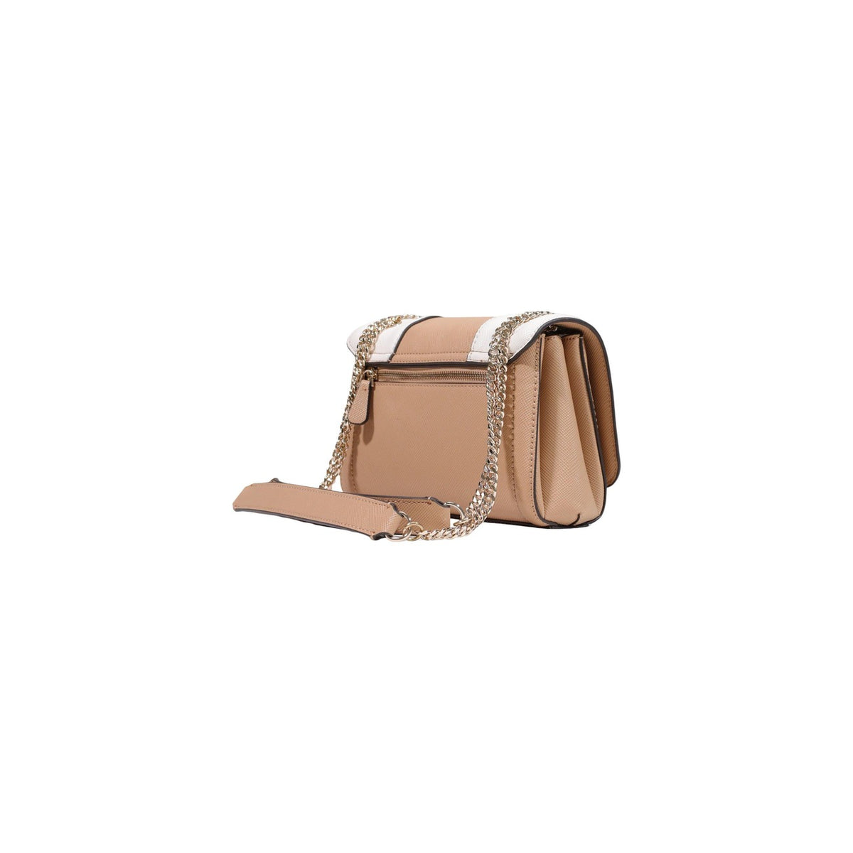 Guess — Women's Noelle II Cnvrtble Xbody Flap bag - beige color — view 4