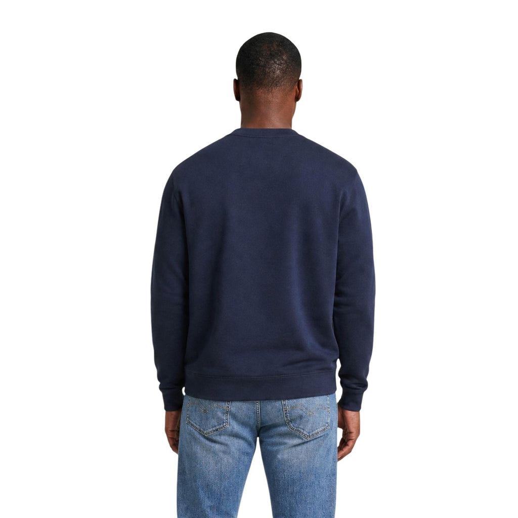 Calvin Klein Jeans — Blauw sweatshirt met print voor heren — afbeelding 3