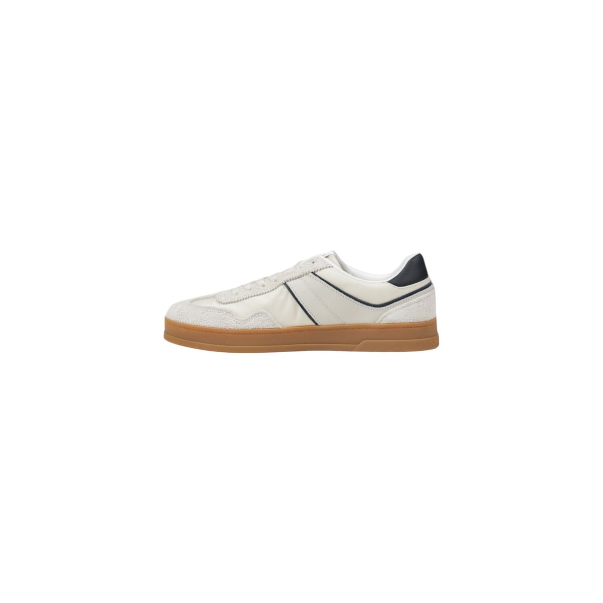 Tommy Jeans — Baskets EM0EM01606 blanches en cuir homme — vue 3
