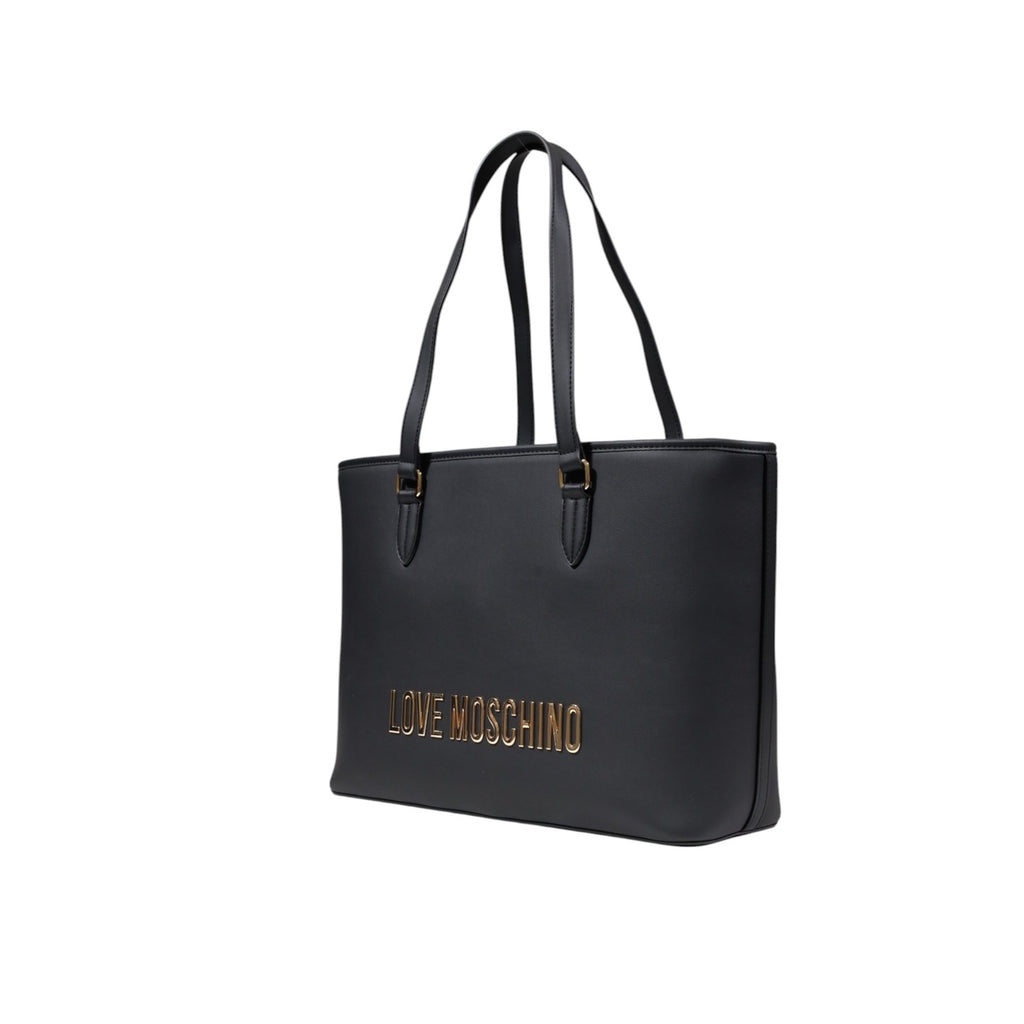 Love Moschino — Black handbag 42 × 29 × 13 cm women — view 2
