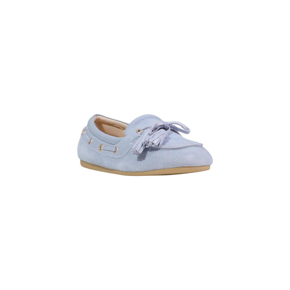 Liu Jo — Light blue moccasins ref. SKIPPER 03 woman — view 2