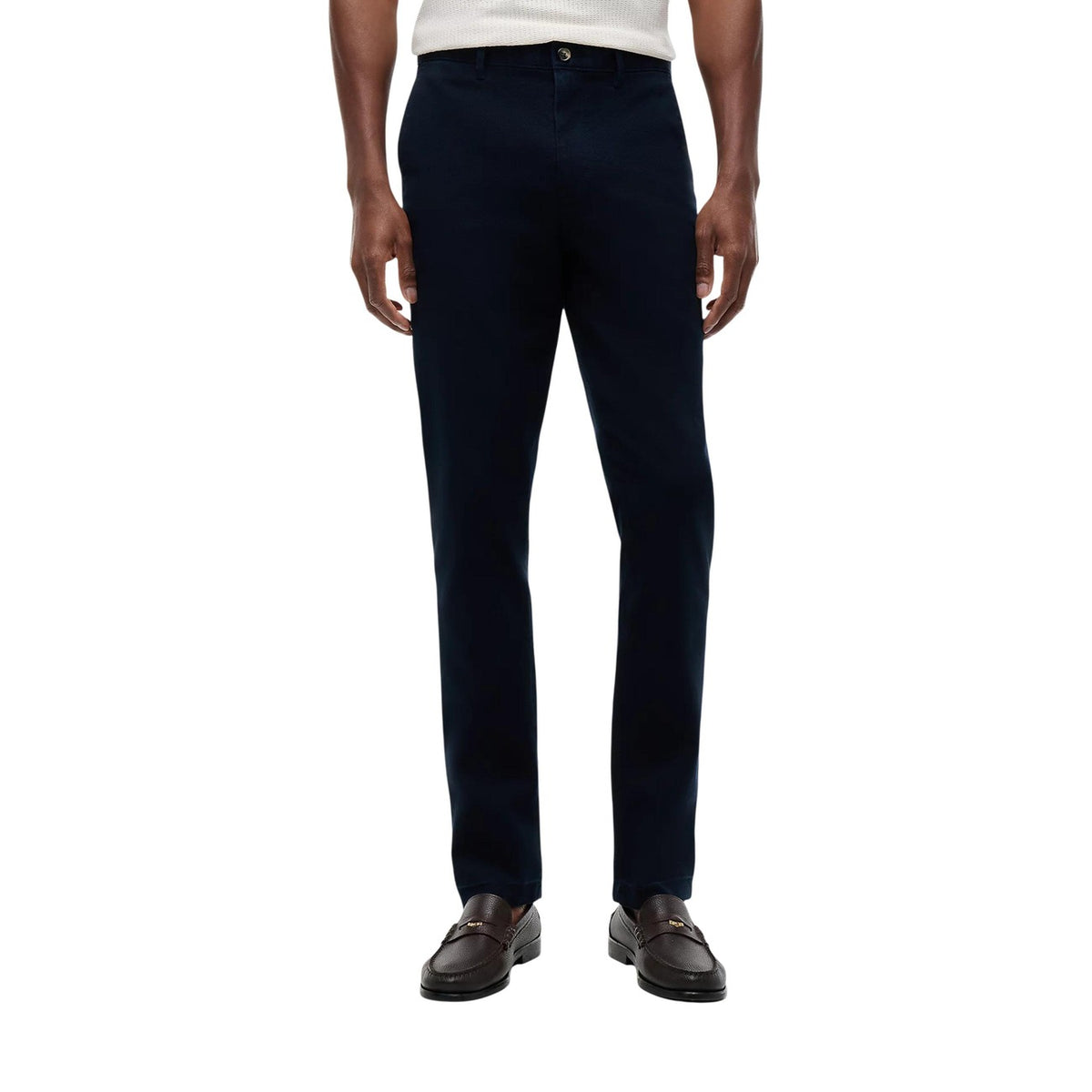 Tommy Hilfiger — Men's Denton Open Structure Trousers Blue