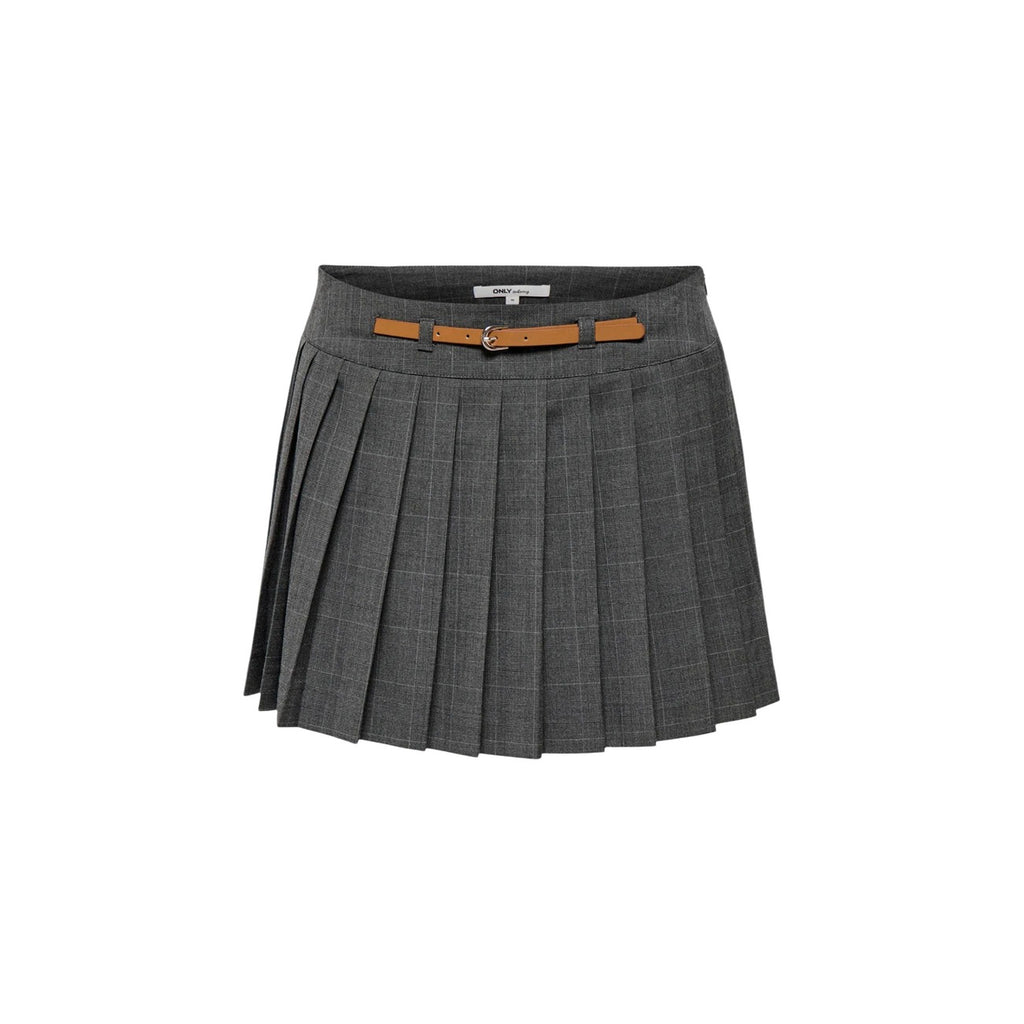 Only — ONLENIA gray checked skort for women — view 2