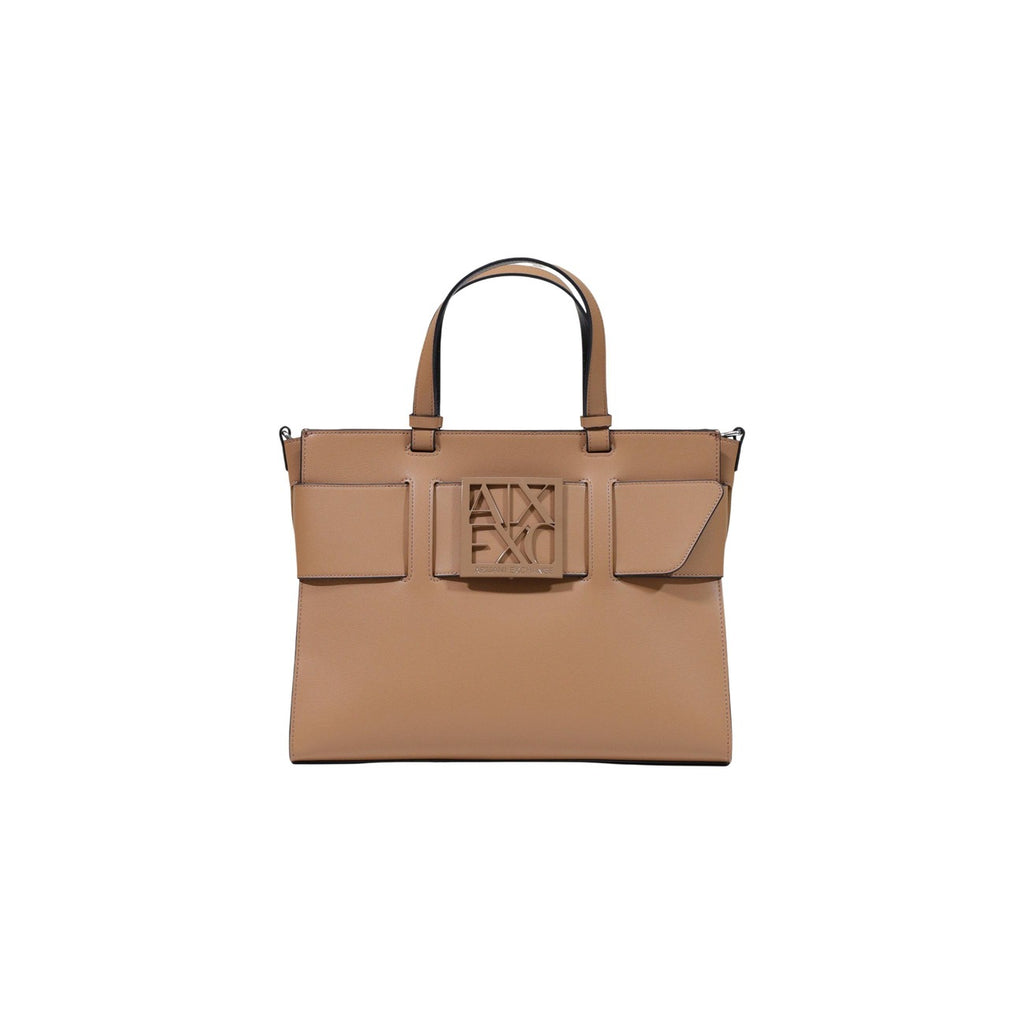 Armani Exchange — Sac Susy Big Tote marron femme