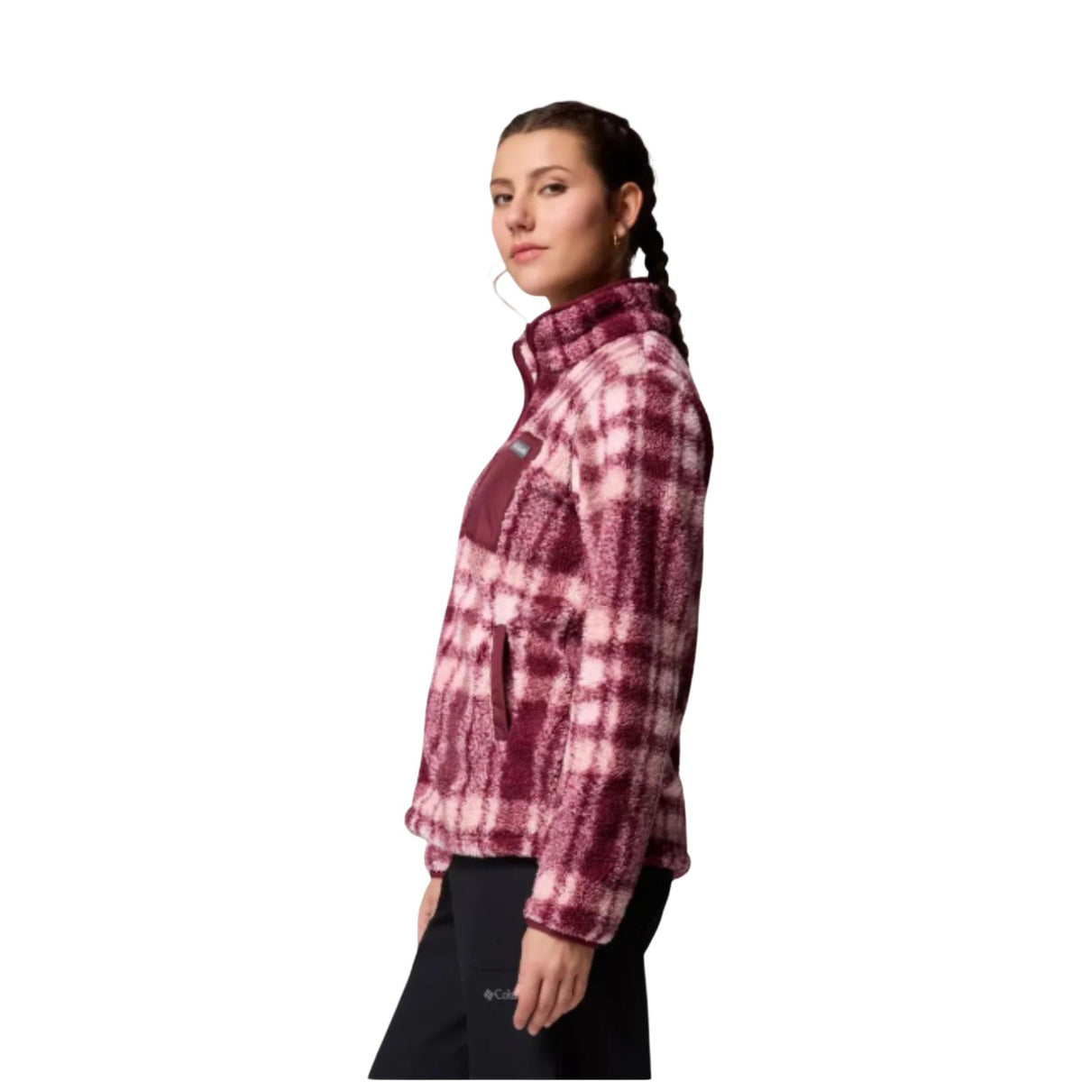 Columbia — Polaire West Bend Print Full Zip II rose femme — vue 3
