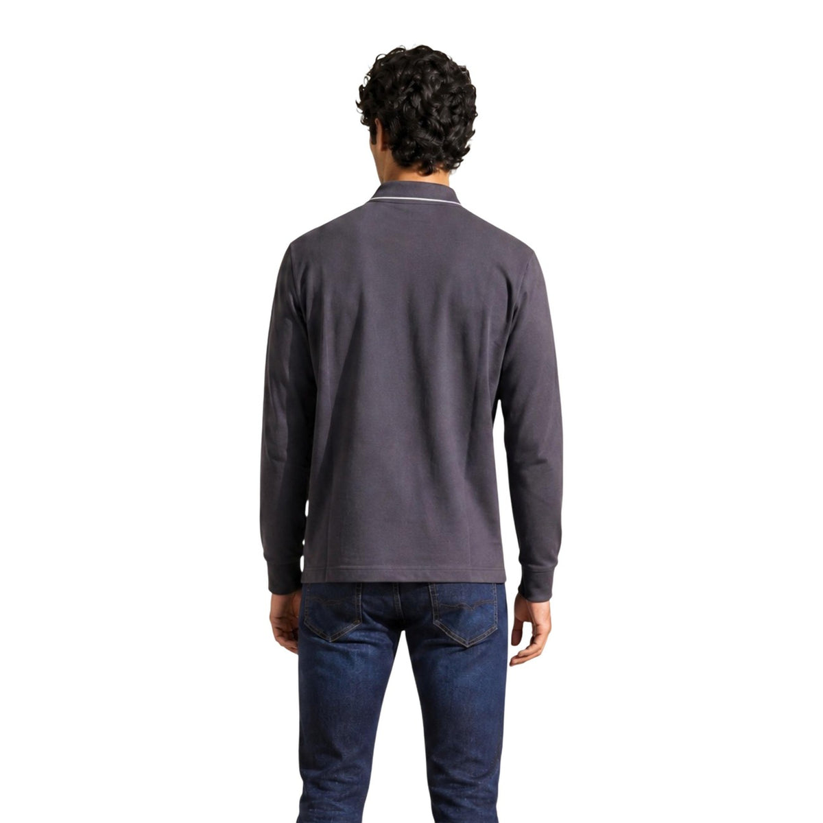 Armani Exchange — Polo XM003427 noir homme — vue 2