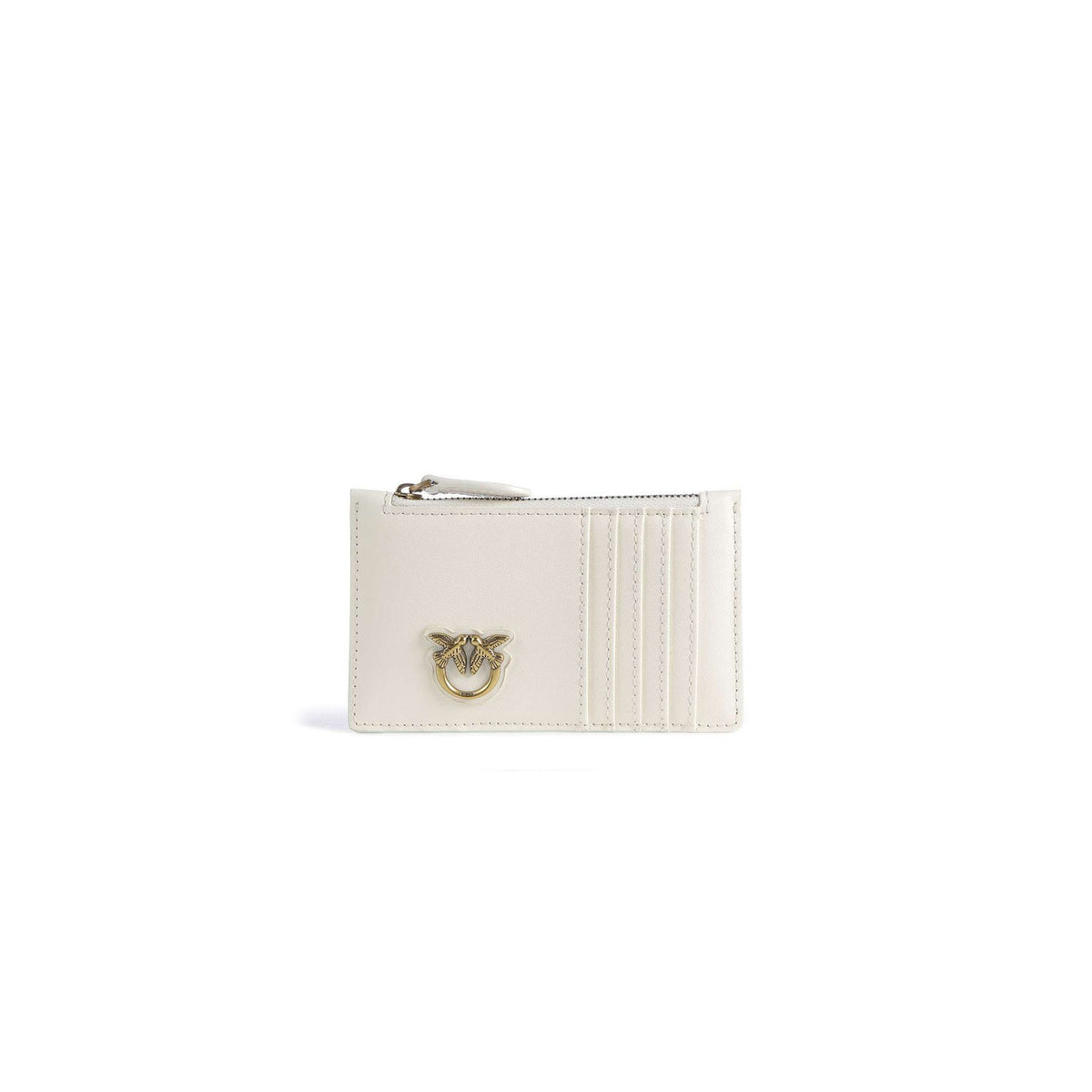 Pinko — Portefeuille 100251 A0f1 en cuir blanc femme