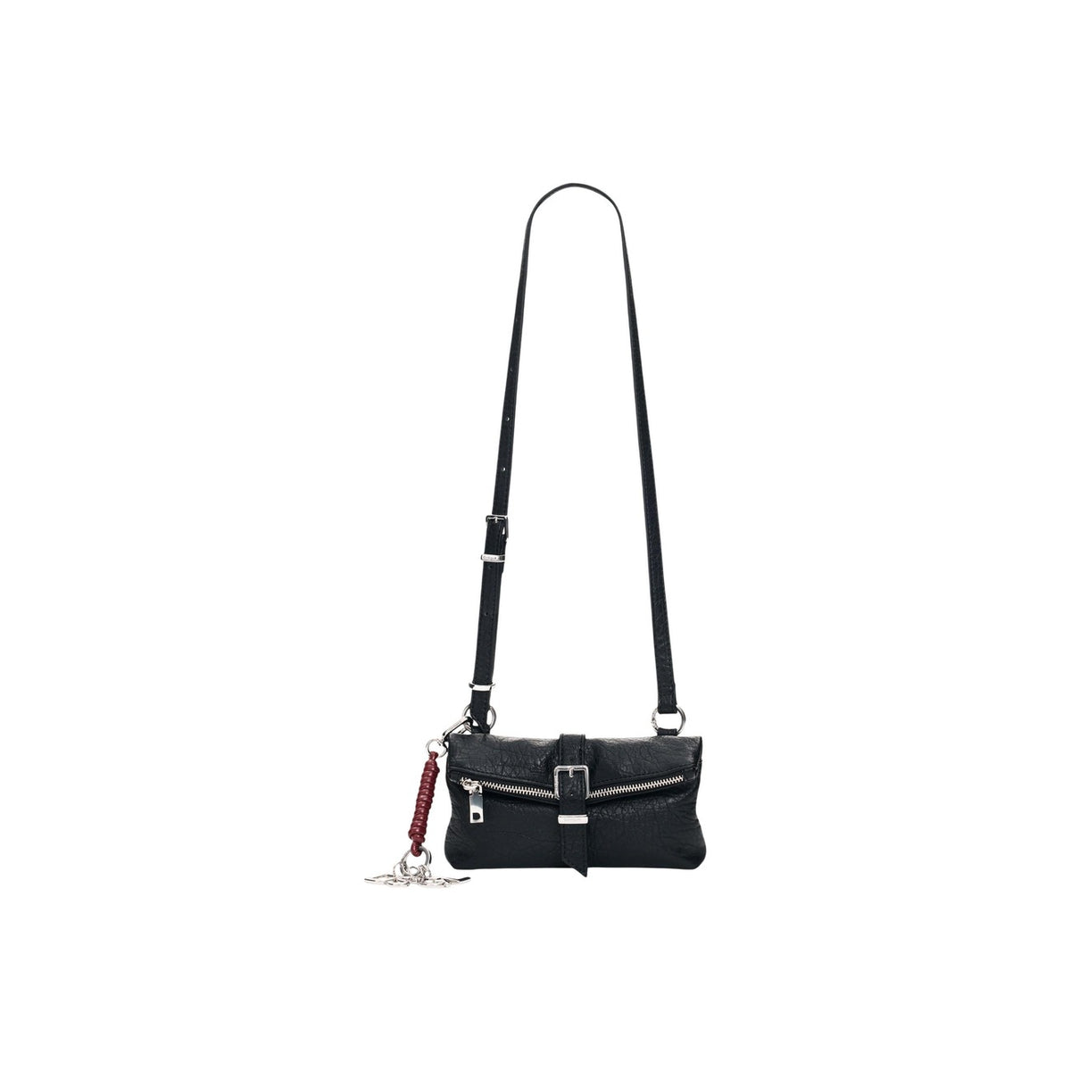 Desigual — Portefeuille Mone Half Logo Clutch Mic noir femme