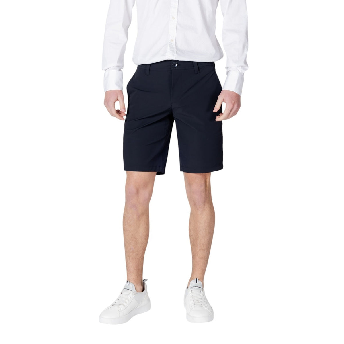 Armani Exchange — Technical Bermuda shorts 8NZS49 blue for men