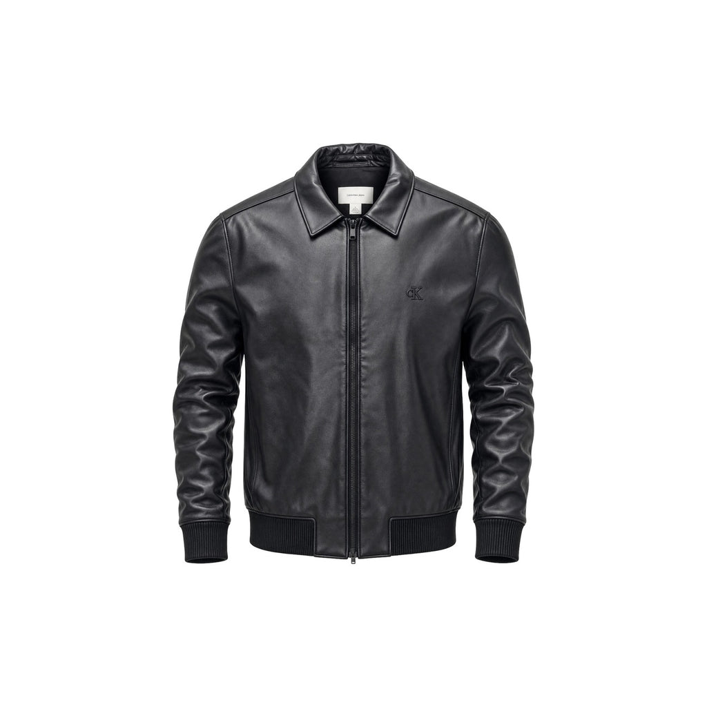 Calvin Klein Jeans — Veste noire col classique homme — vue 5