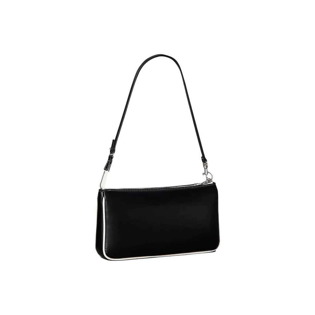 Calvin Klein — Sac noir réf. CONTRAST CK CONVERTIBLE POUCH femme — vue 2