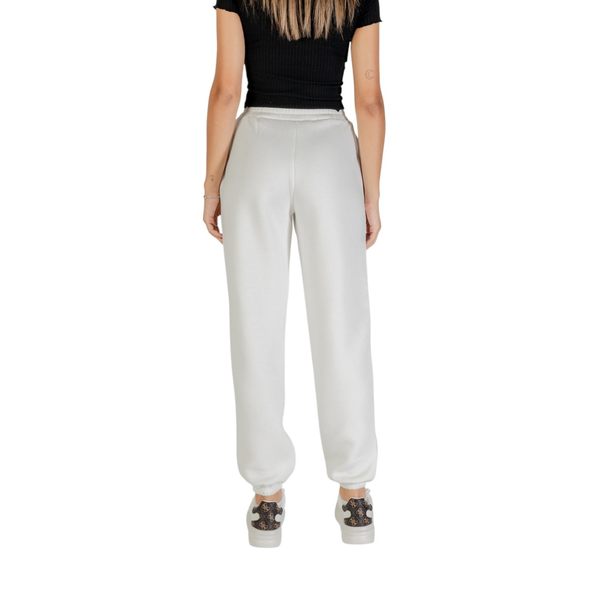 Guess Active — Damen-Jogginghose Cecilia Scuba weiß — Ansicht 2
