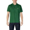 Lacoste — Men’s olive green cotton polo shirt