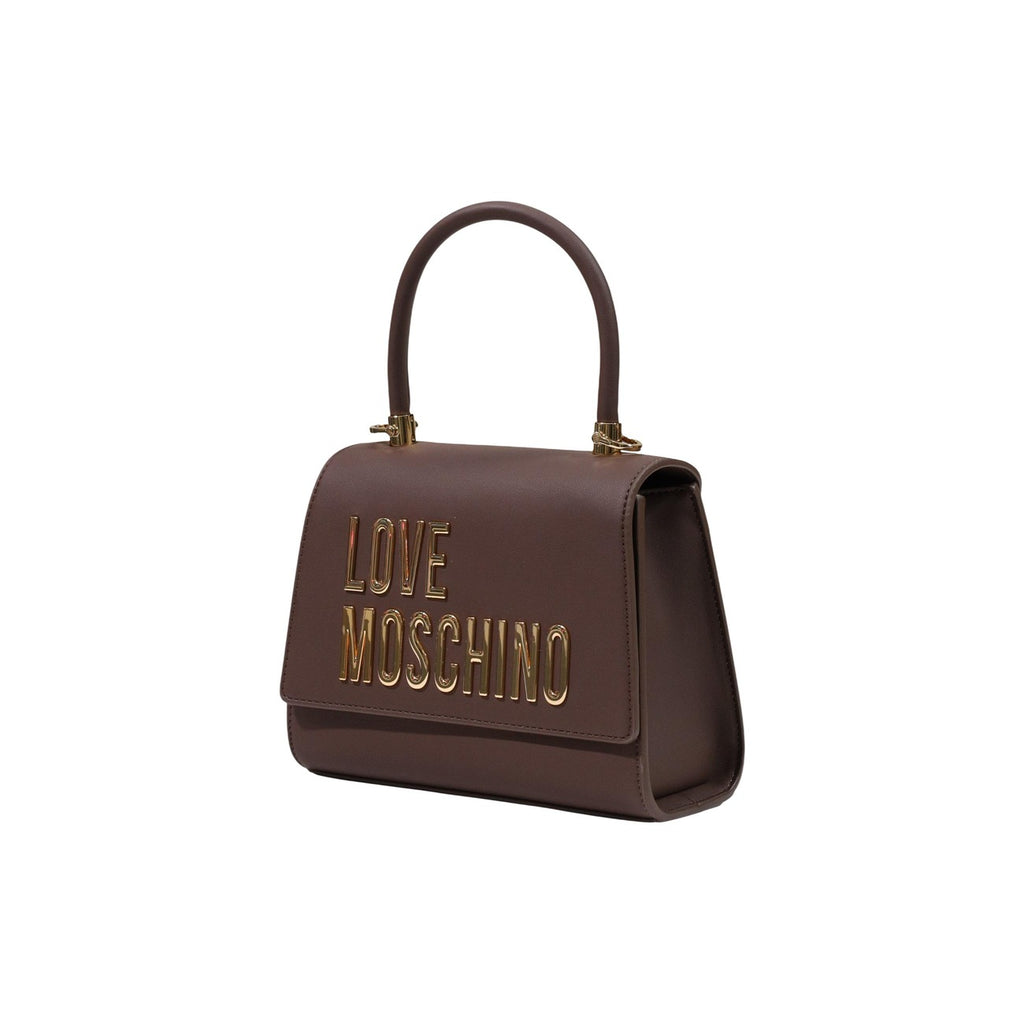 Love Moschino — Brown handbag 20 × 16 × 10 cm women — view 2
