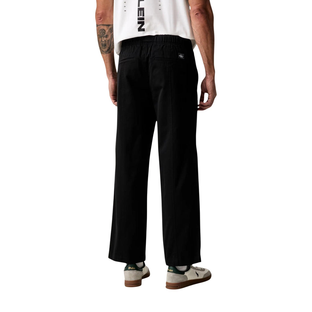 Calvin Klein Jeans — Schwarze Herrenhose — Ansicht 3