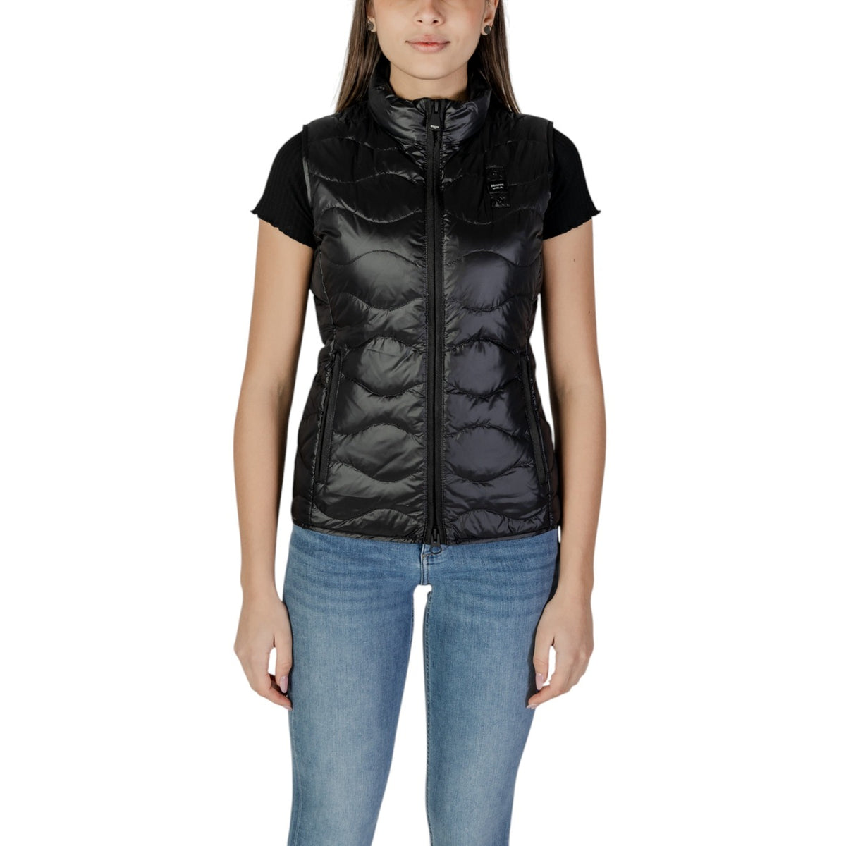 Blauer — Gilet matelassé Venice noir femme