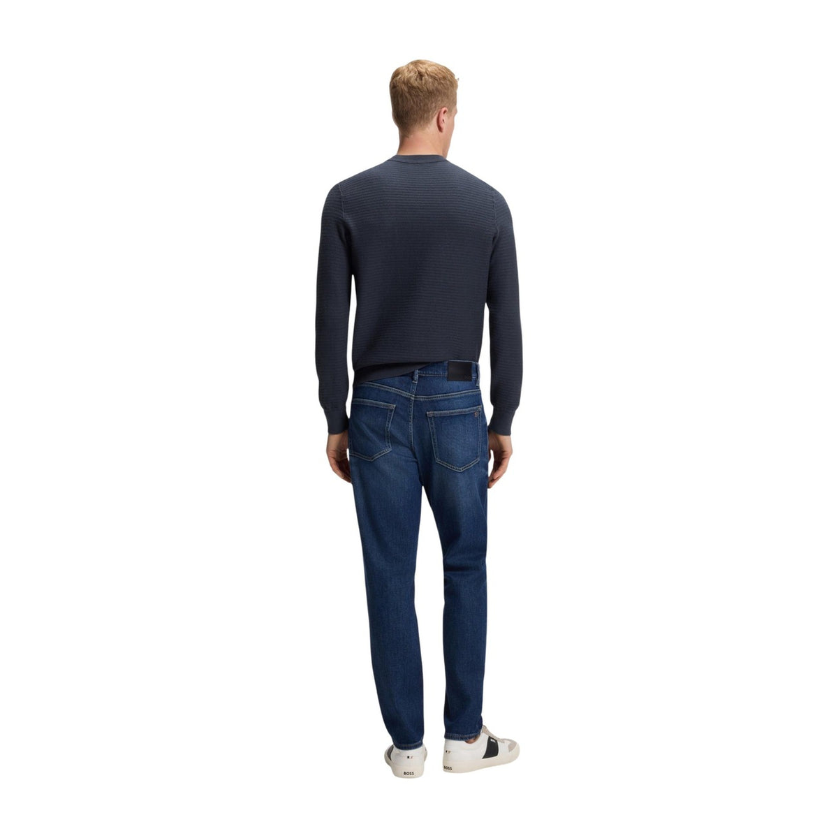BOSS — Pull Anion_S coton-cachemire homme — vue 5