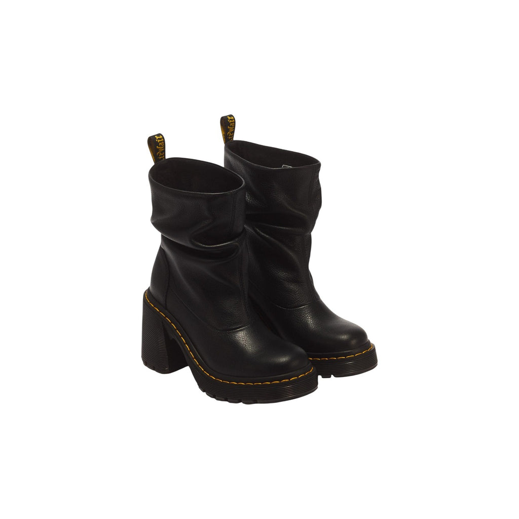 Dr. Martens — Bottes Kasey Lo en cuir noir femme — vue 5