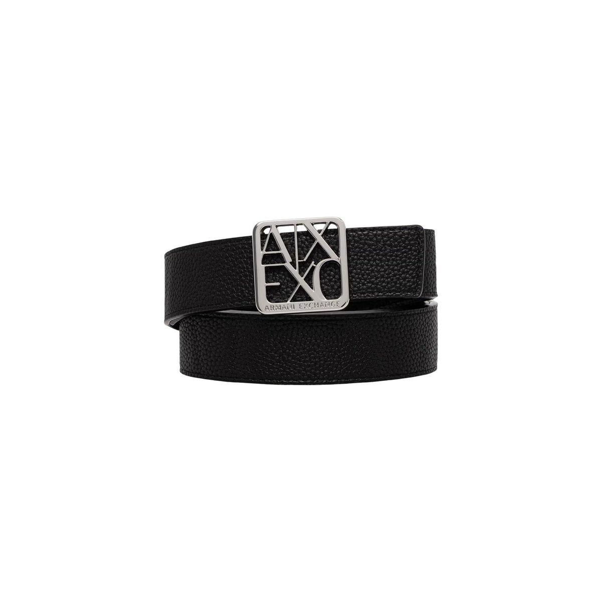 Armani Exchange — Ceinture noire femme