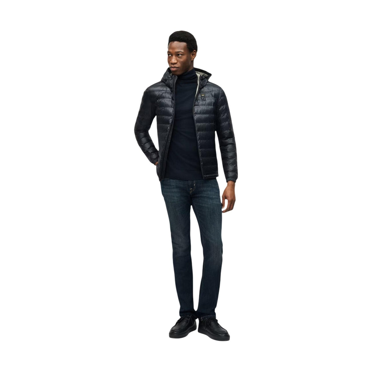 Blauer — Doudoune Charles noire homme — vue 2