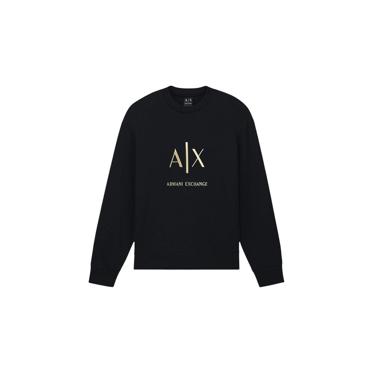 Armani Exchange — Sweat stretch noir homme — vue 2