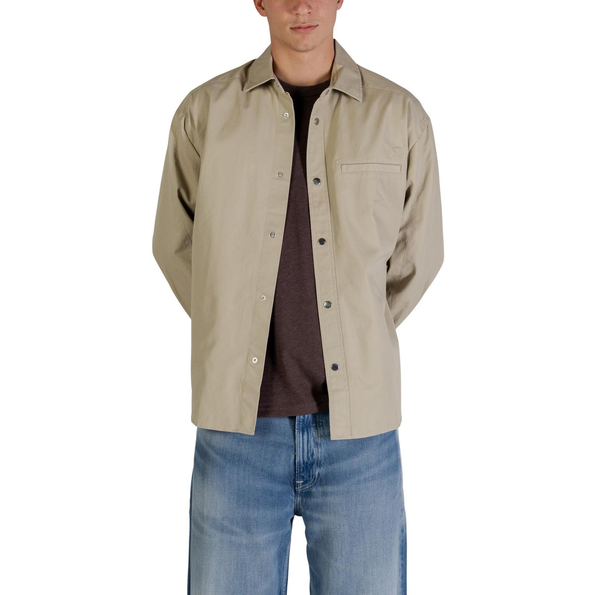 Calvin Klein Jeans — Veste LV04RE109G Beige homme — vue 5