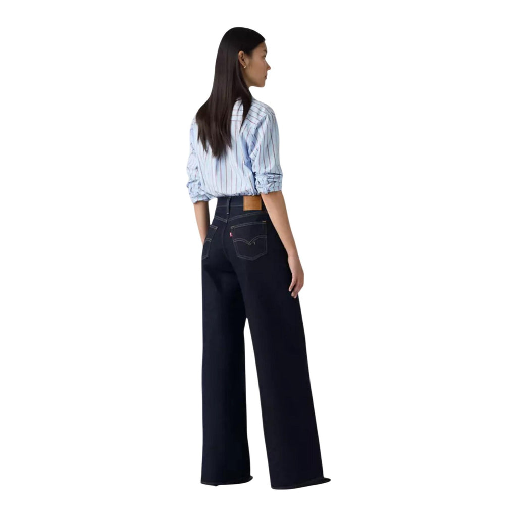 Levi’s — Schwarze Stretch-Damenjeans — Ansicht 2