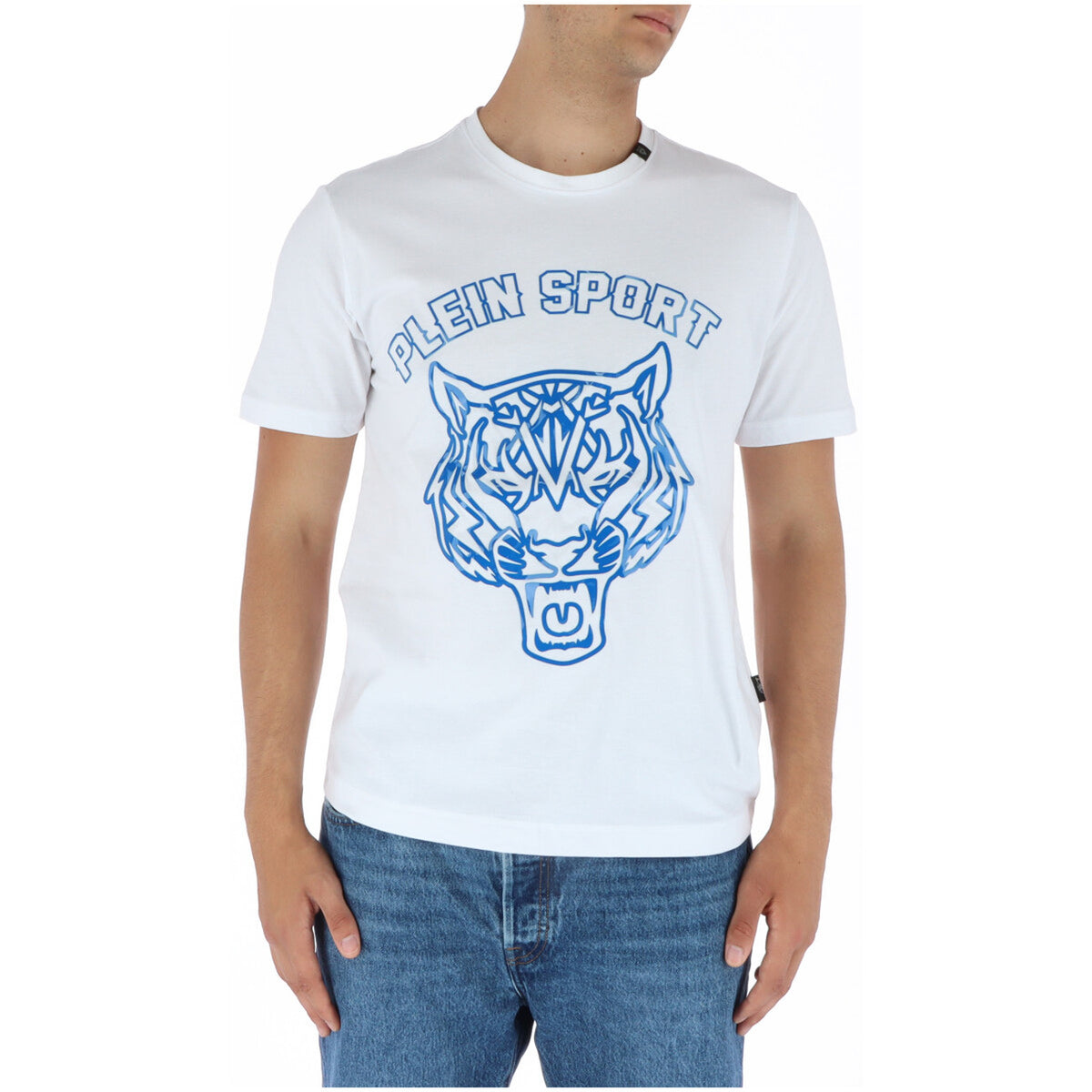 Plein Sport — 113 white men’s t-shirt