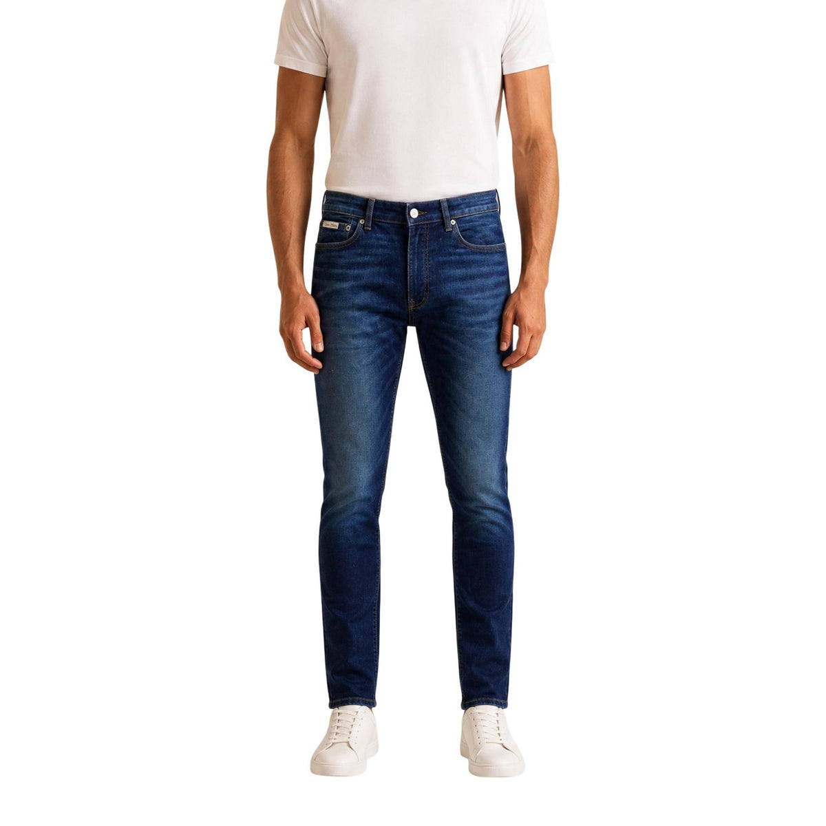 Calvin Klein Jeans — Men's blue stretch jeans