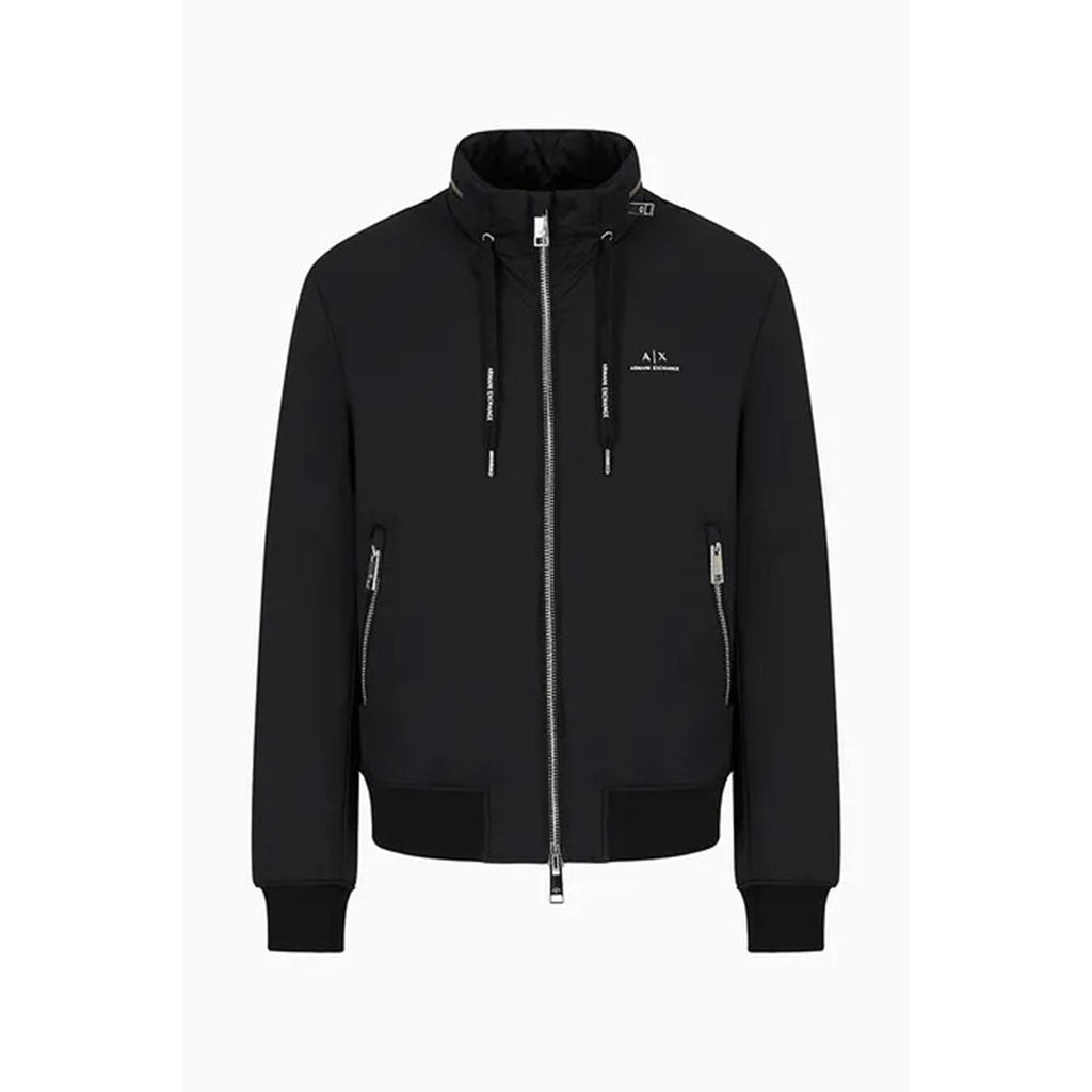 Armani Exchange — Veste stretch noire homme