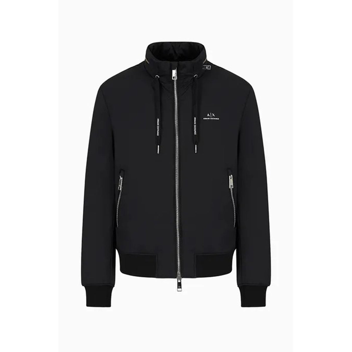 Armani Exchange — Veste stretch noire homme