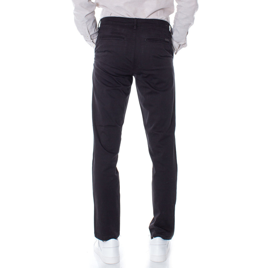 Jack & Jones — Men's black slim chinos — view 2