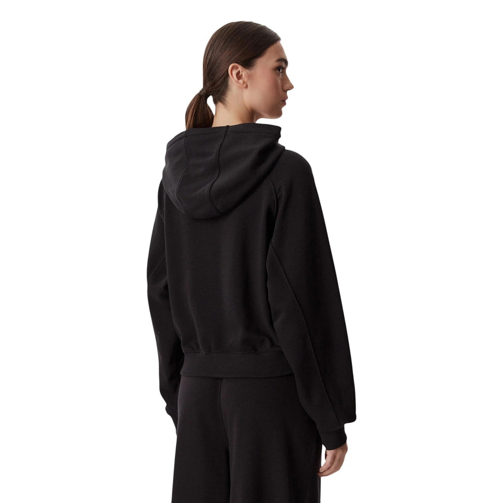 Tommy Jeans — Sweat à capuche noir femme — vue 2