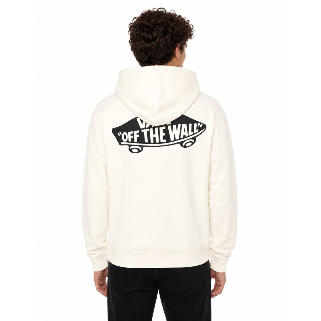 Vans — Hooded sweatshirt VN00105KFS81 white men — view 2