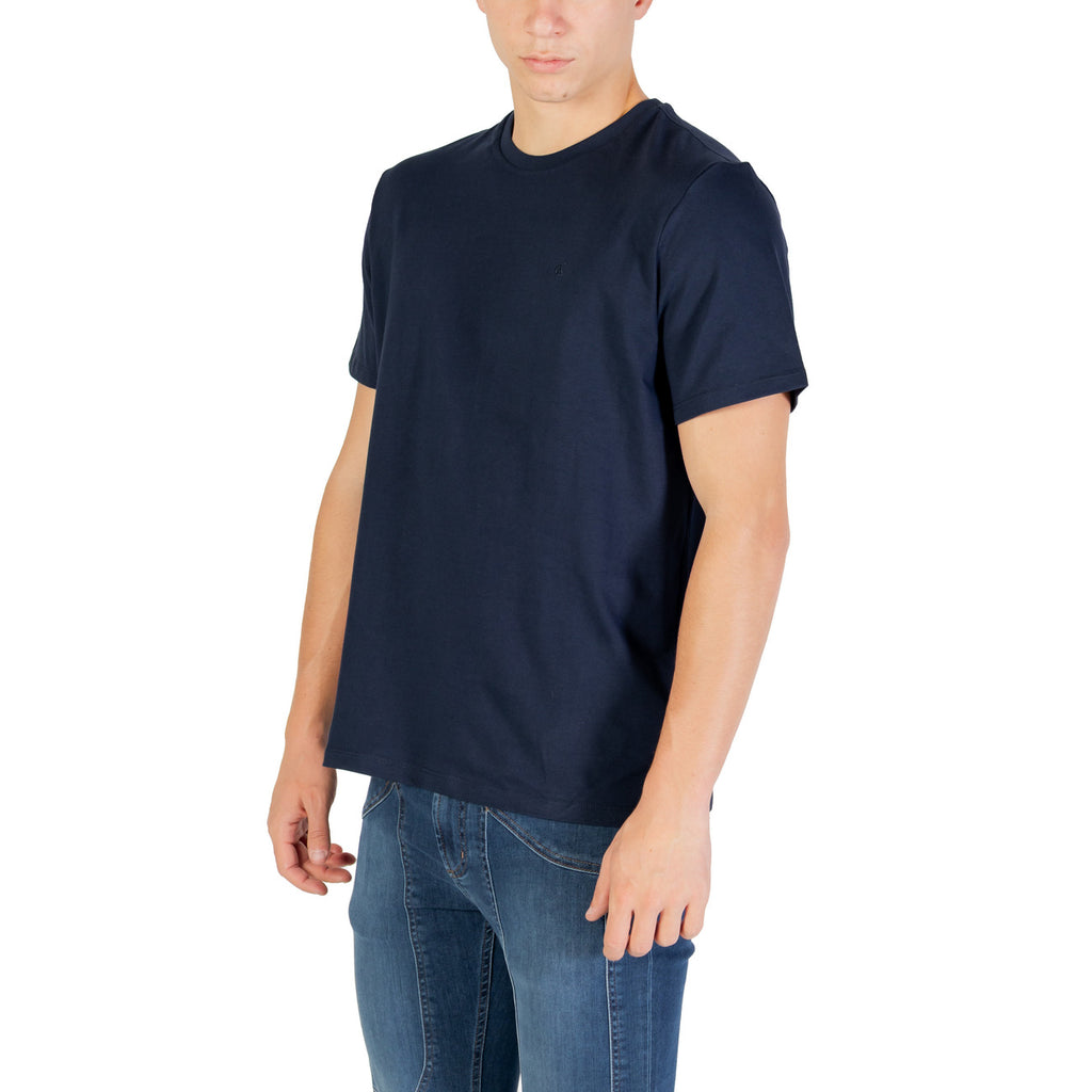 Calvin Klein Jeans — Men's blue T-shirt LV04RD254G — view 4