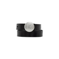 Calvin Klein — Ceinture noir réf. ROUND ENGRAVED CK BUCKLE 20 MM femme