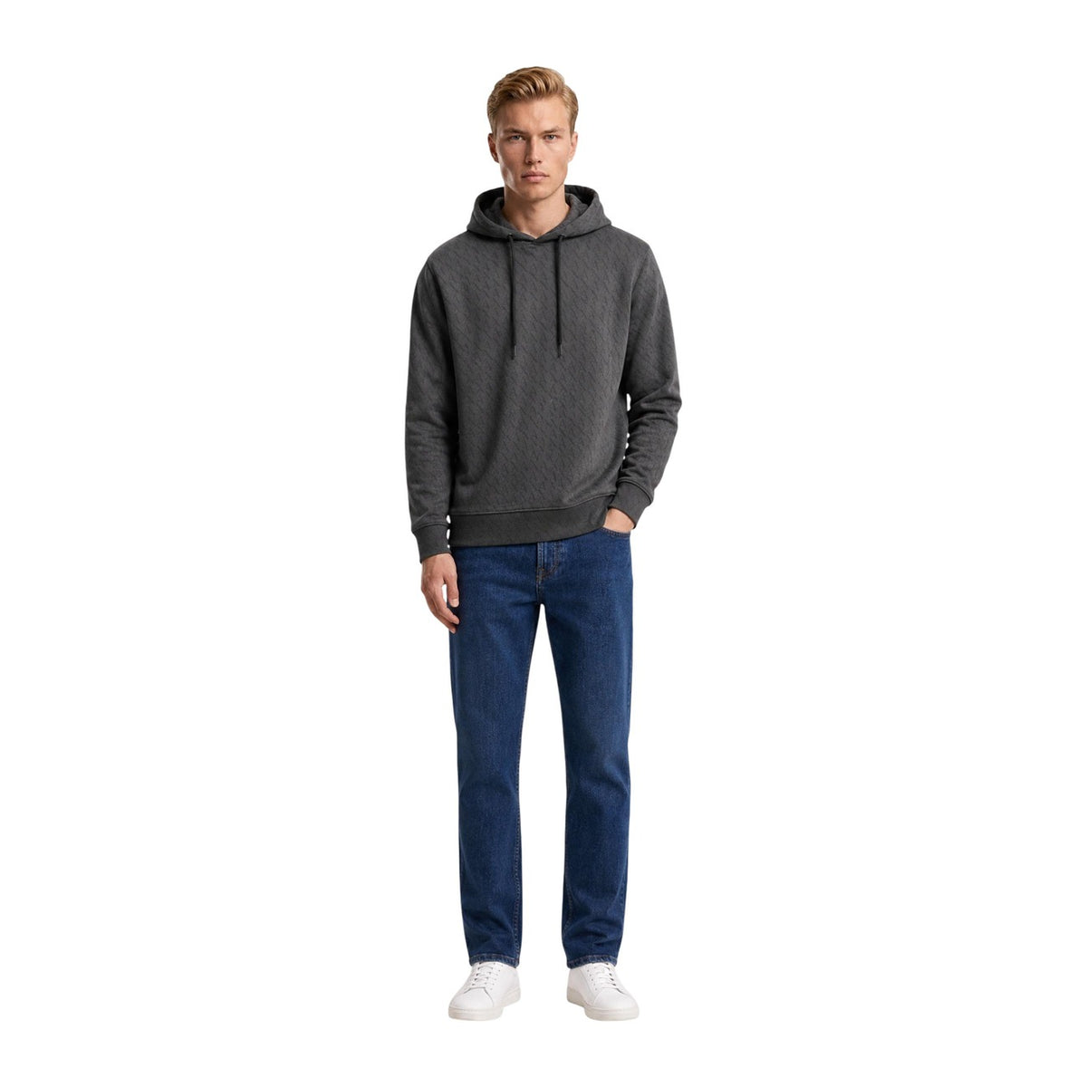 Armani Exchange — Herren-Kapuzenpullover XM001225 grün — Ansicht 4