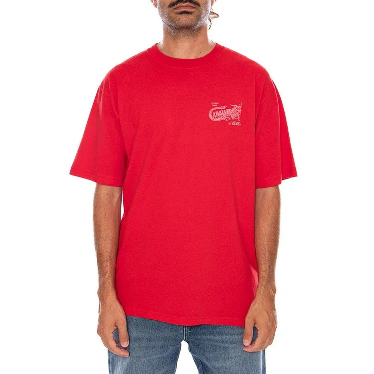 Vans — T-shirt VN000XHBIZQ1 red men