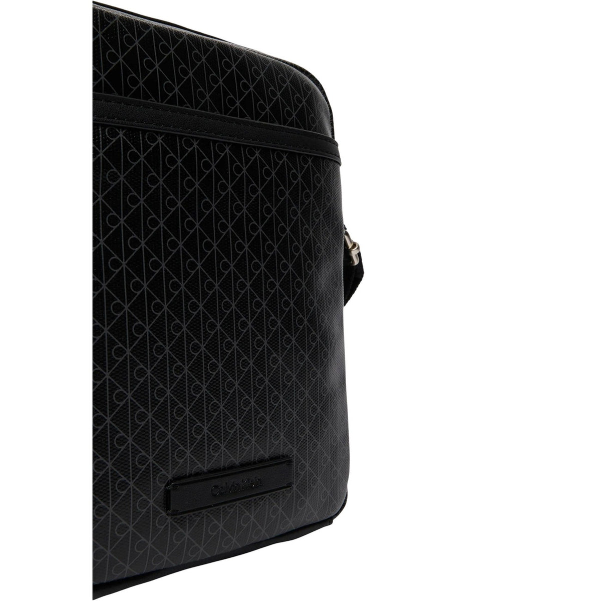 Calvin Klein — Sac reporter Emblem AOP noir homme — vue 2