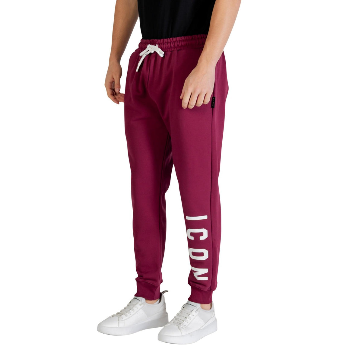 Icon — Pantalon ICUF2W6P001 bordeaux homme — vue 3