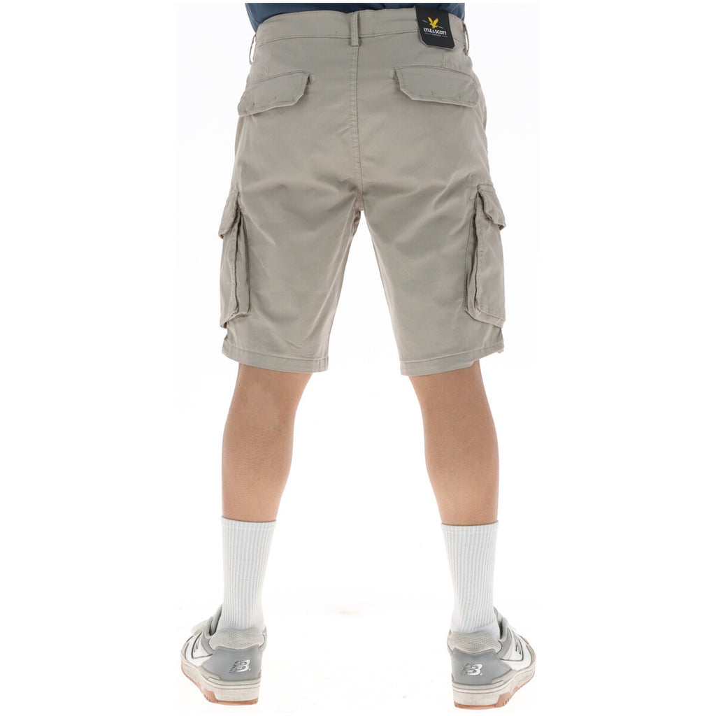 Lyle & Scott — Men's stretch cotton Bermuda shorts — view 2