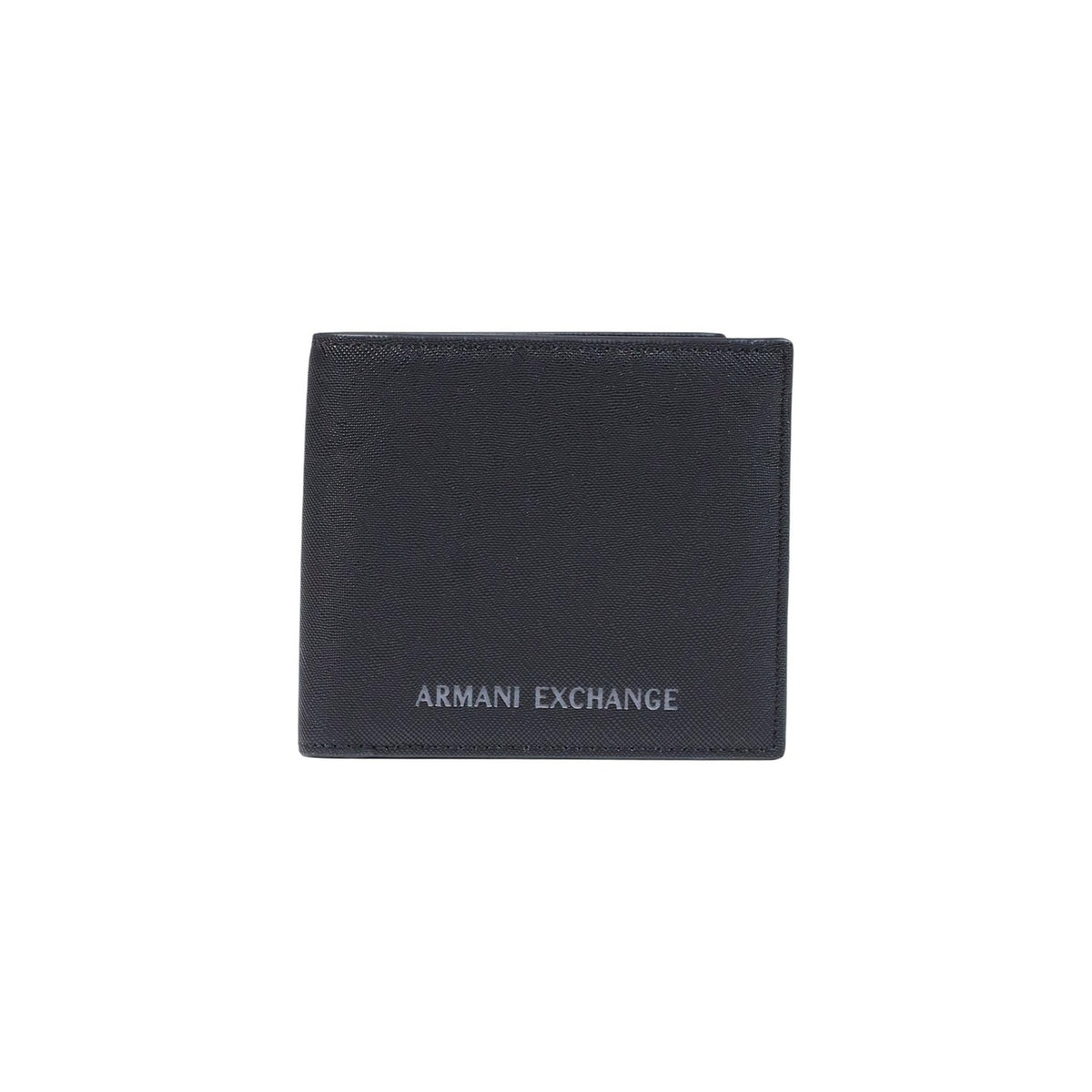 Armani Exchange — Schwarze Geldbörse für Herren