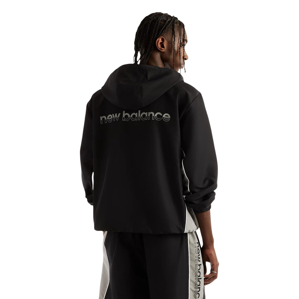 New Balance — Hooded jacket ref. MJ62Y8SJBK black man — view 4