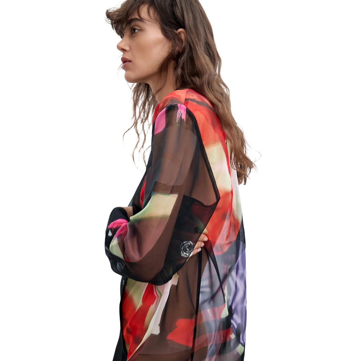 Desigual — Mamen Lacroix dress black woman — view 3