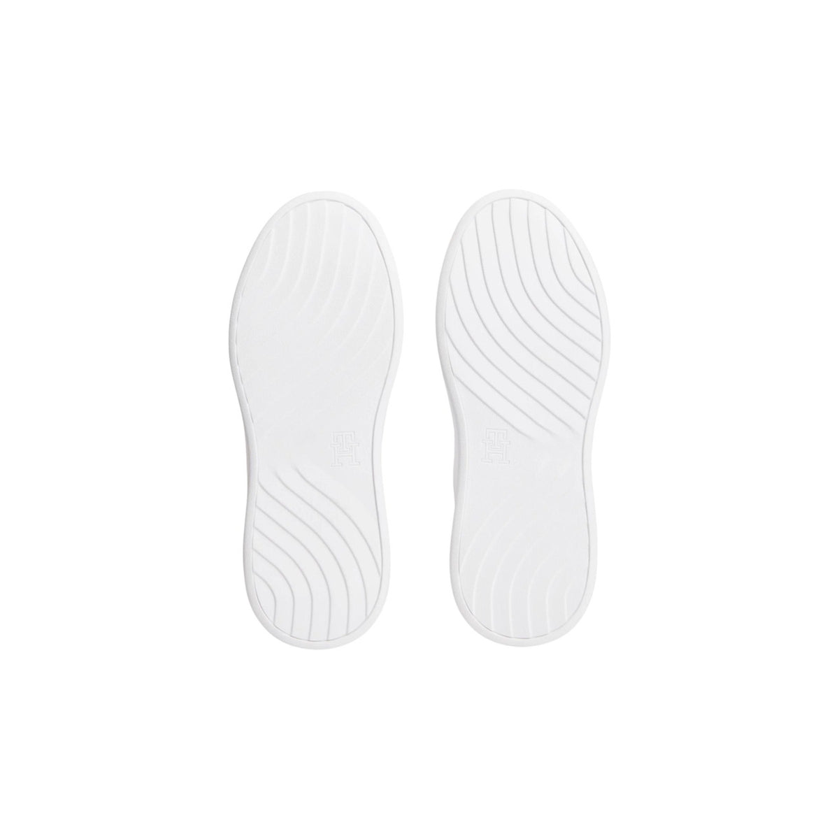 Tommy Hilfiger — Women’s white leather sneakers — view 5