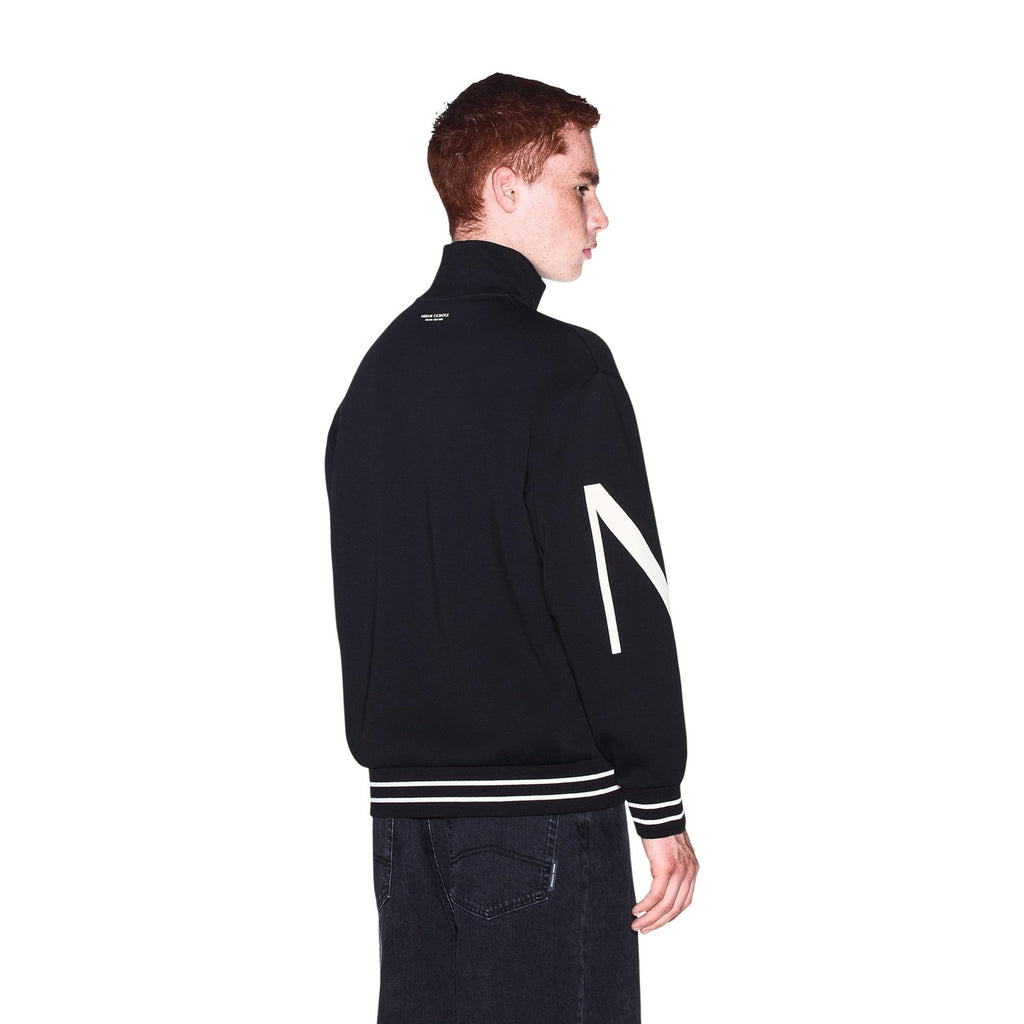 Armani Exchange — Sweat zippé XM002950 noir homme — vue 5